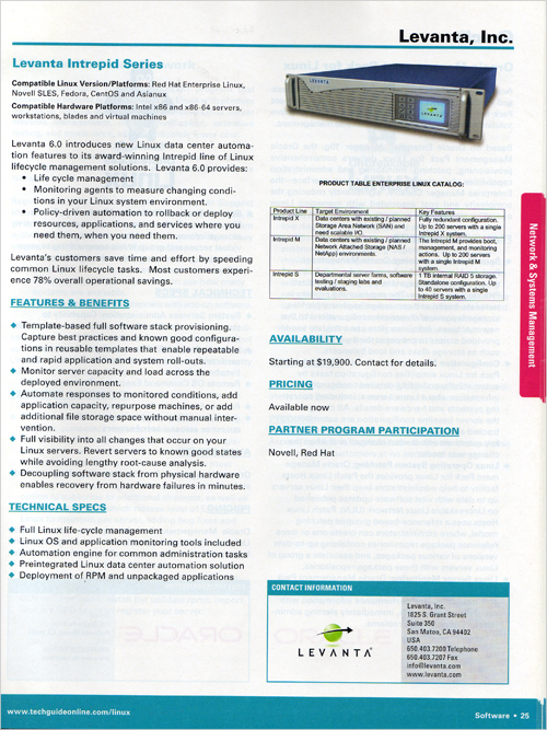 Enterprise Linux Resource Catalog