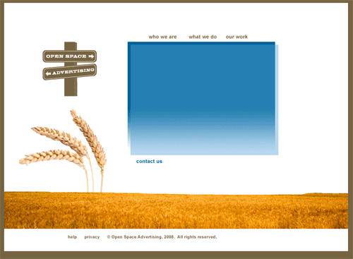 Open Space Advertising Home